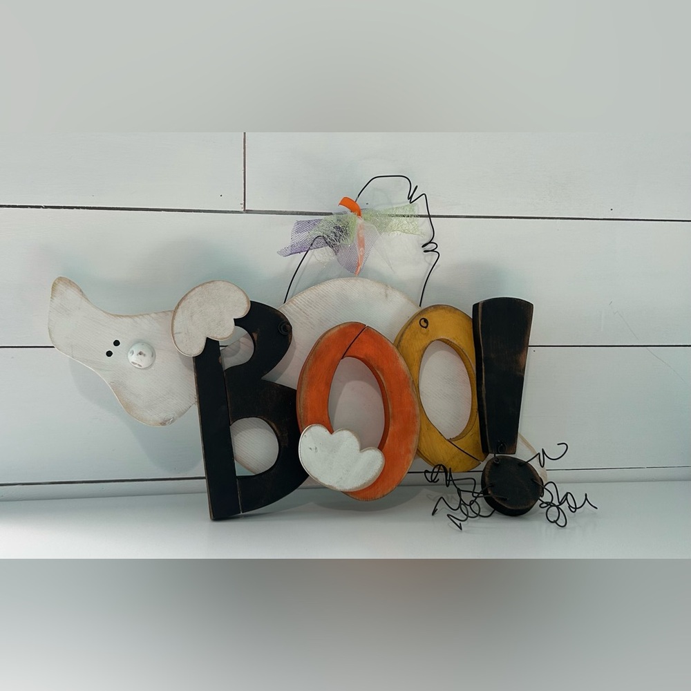 Halloween Boo Ghost Wall Decor